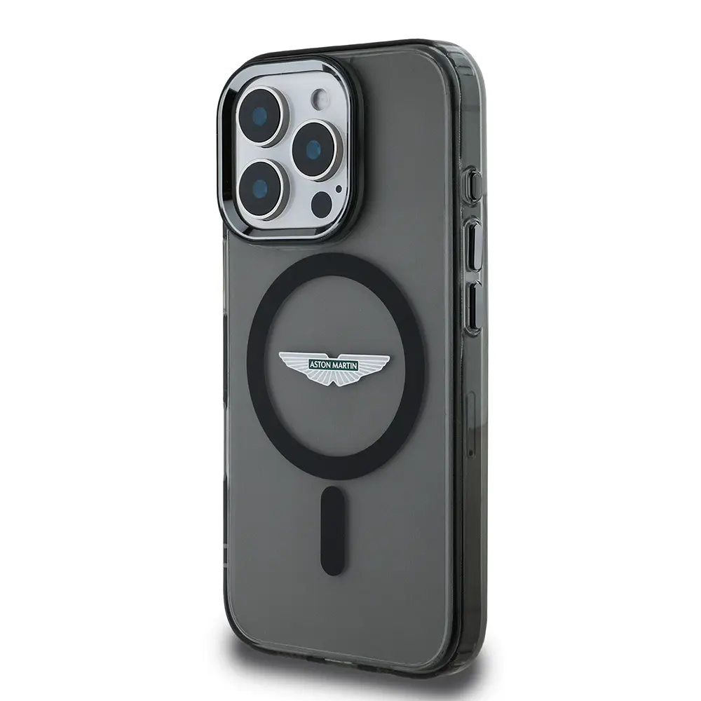 iPhone 16 Pro Max MagSafe Uyumlu Lisanslı Kılıf - Aston Martin Buzlu