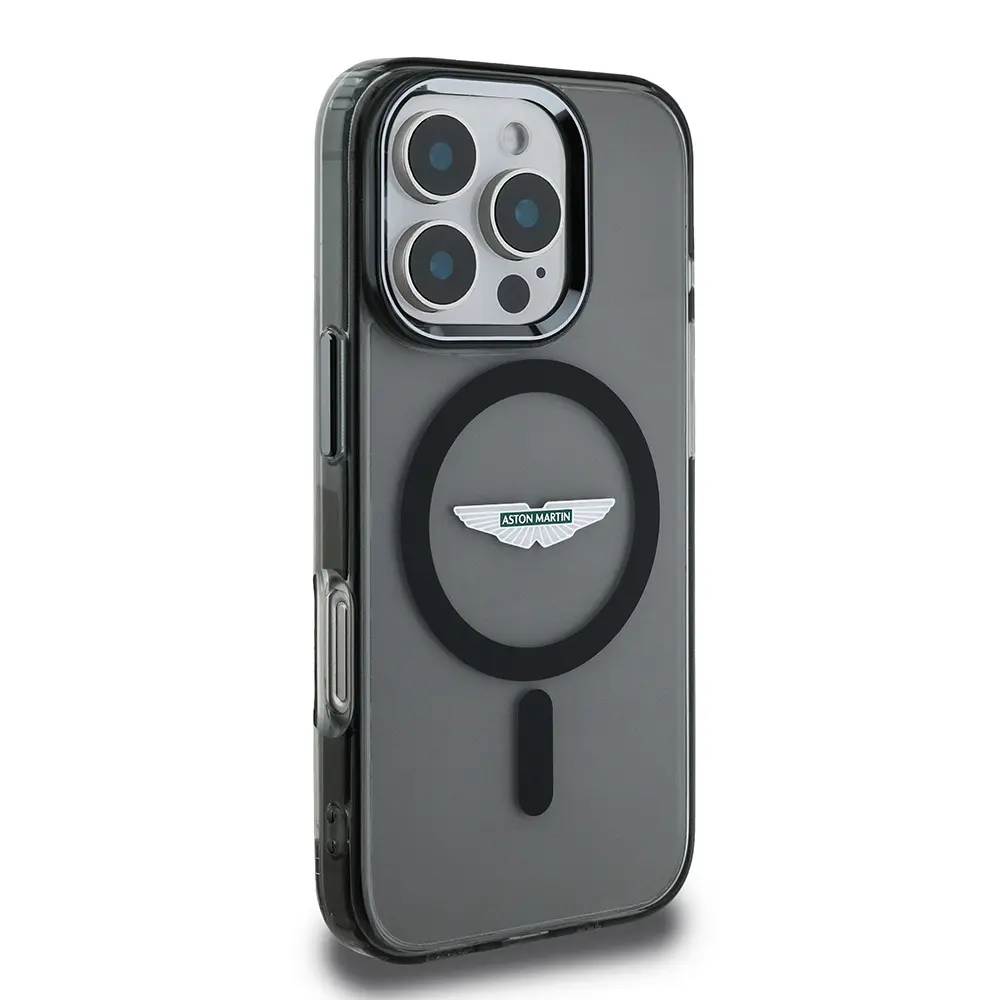 iPhone 16 Pro Max MagSafe Uyumlu Lisanslı Kılıf - Aston Martin Buzlu