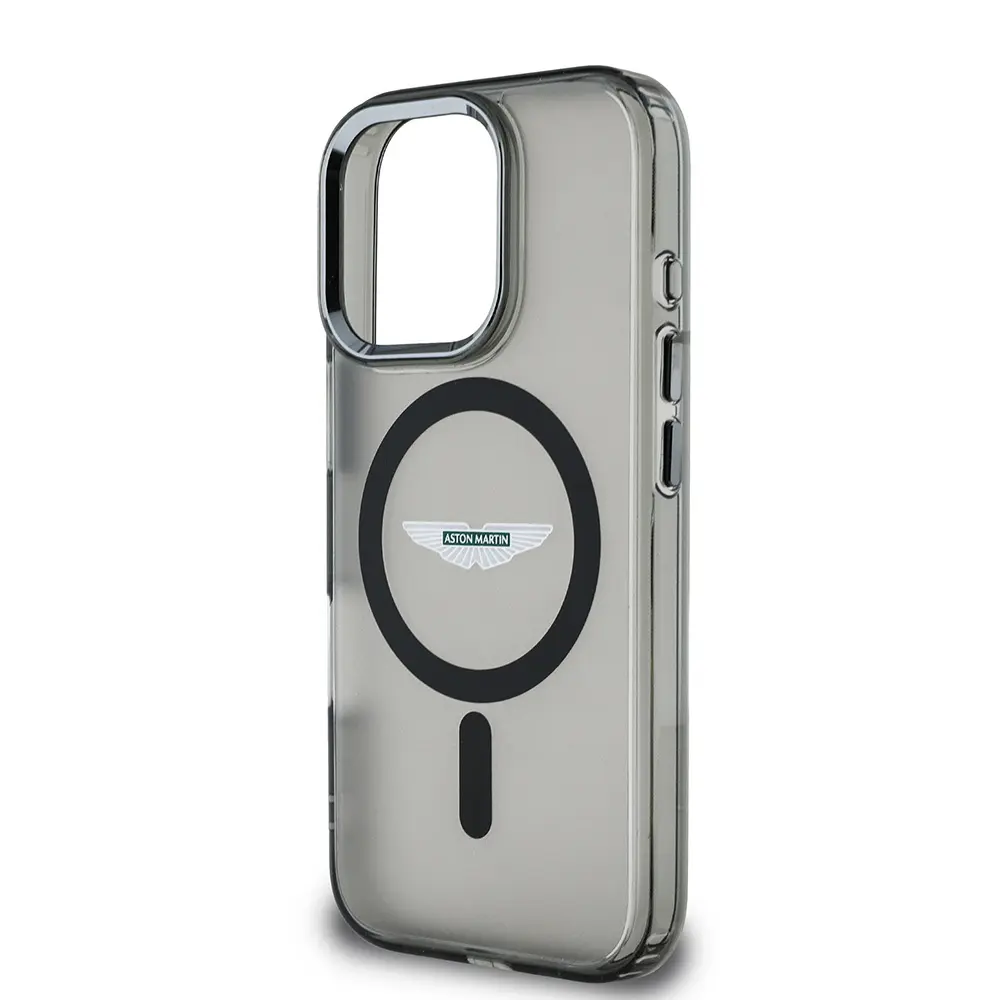 iPhone 16 Pro Max MagSafe Uyumlu Lisanslı Kılıf - Aston Martin Buzlu