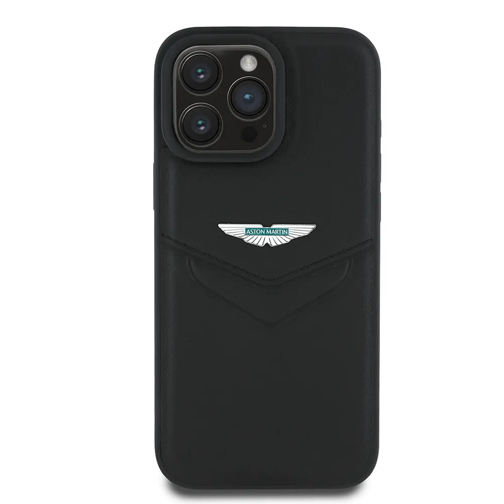 iPhone 16 Pro Max Aston Martin Lisanslı PU Deri Kılıf - Victory