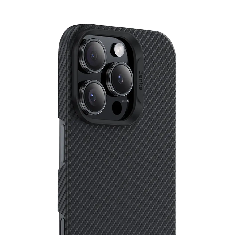 iPhone 16 Pro Max MagSafe Uyumlu Kevlar Fiber Kılıf - Benks ArmorAir 600D