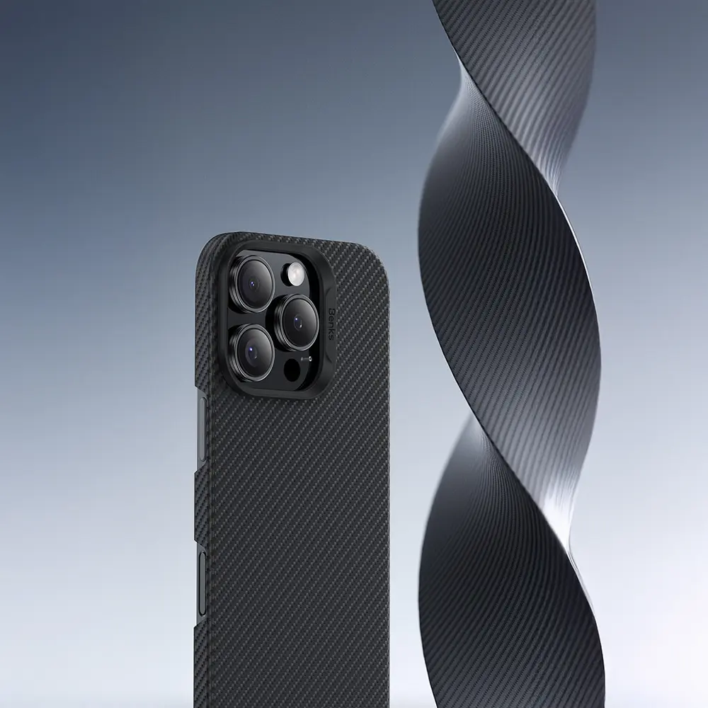 iPhone 16 Pro Max MagSafe Uyumlu Kevlar Fiber Kılıf - Benks ArmorAir 600D