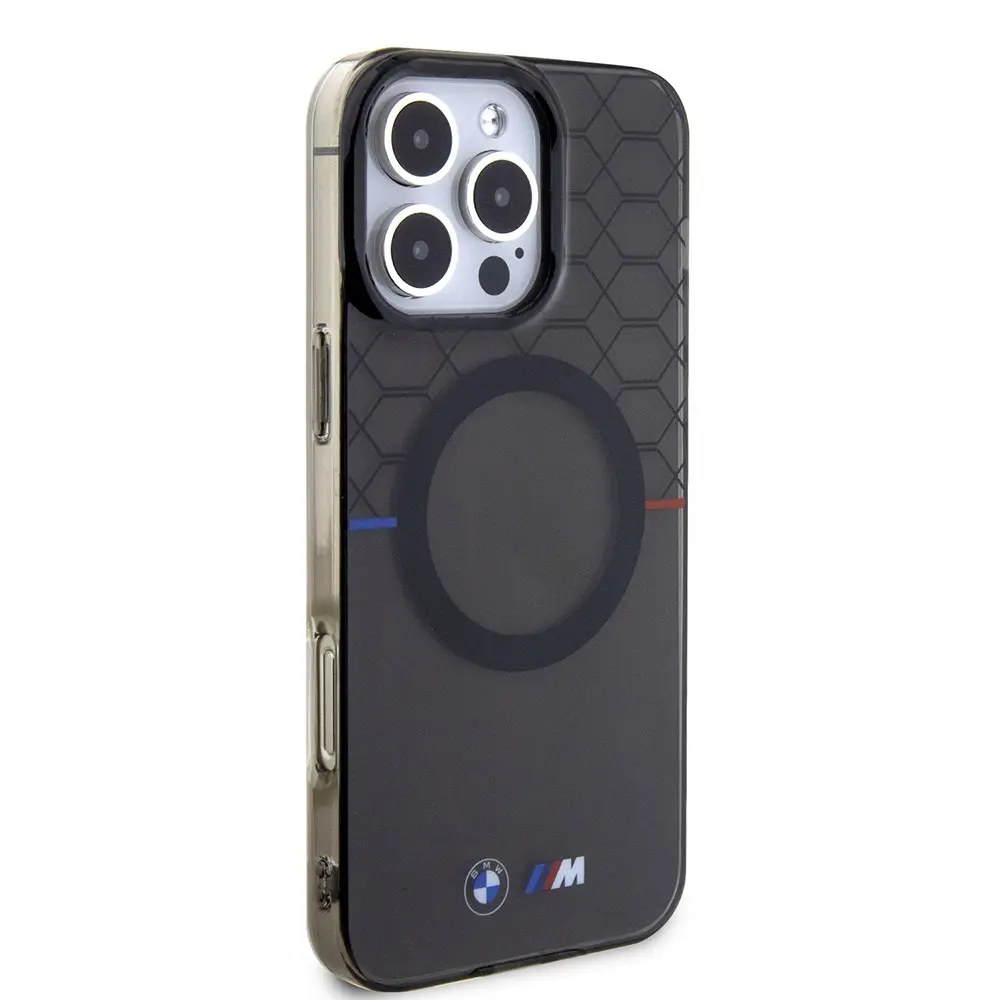 iPhone 16 Pro Max MagSafe Uyumlu Şeffaf Kılıf - BMW M Dizayn