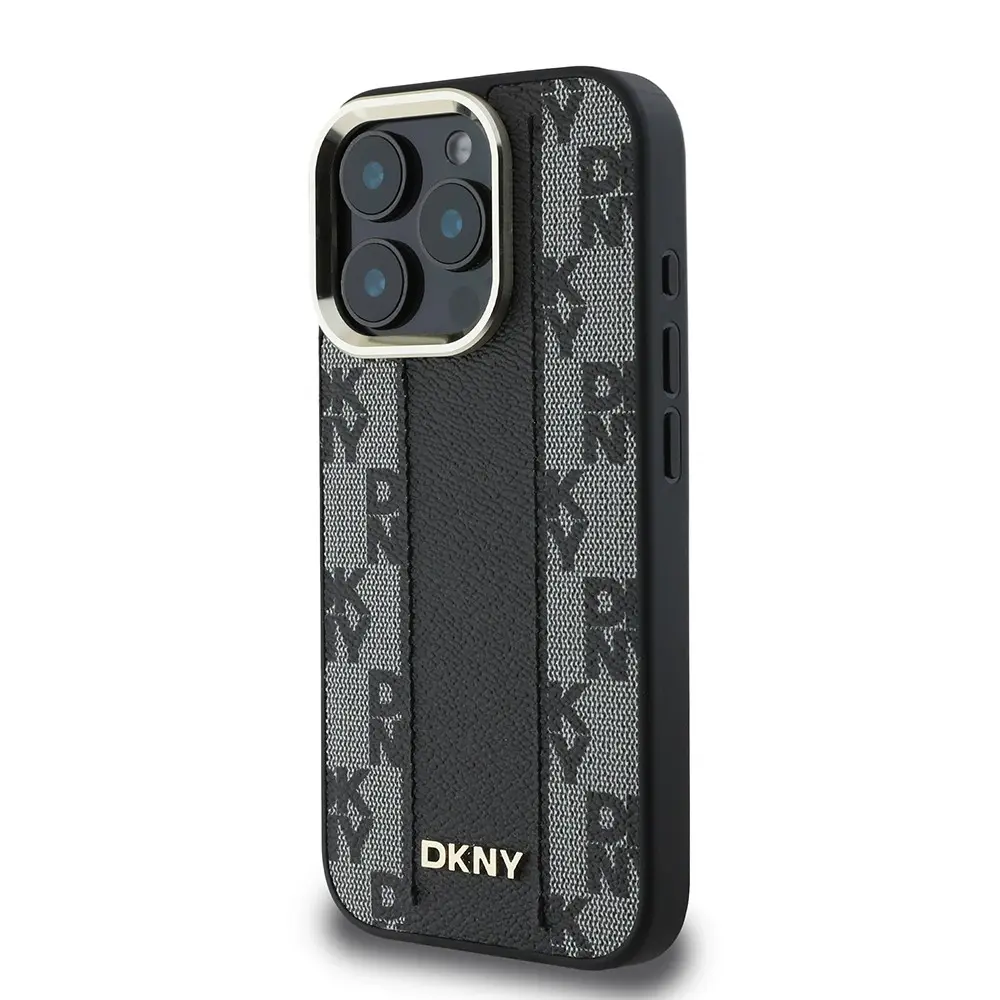 iPhone 16 Pro Max MagSafe Uyumlu Kılıf - DKNY Checkered Pattern