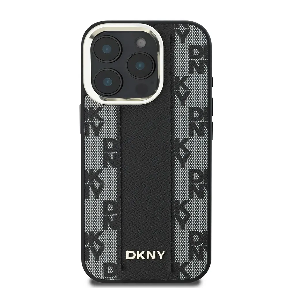 iPhone 16 Pro Max MagSafe Uyumlu Kılıf - DKNY Checkered Pattern