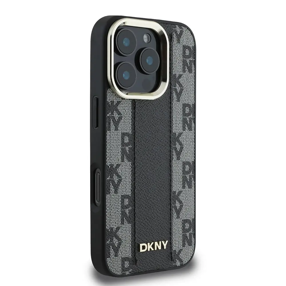 iPhone 16 Pro Max MagSafe Uyumlu Kılıf - DKNY Checkered Pattern