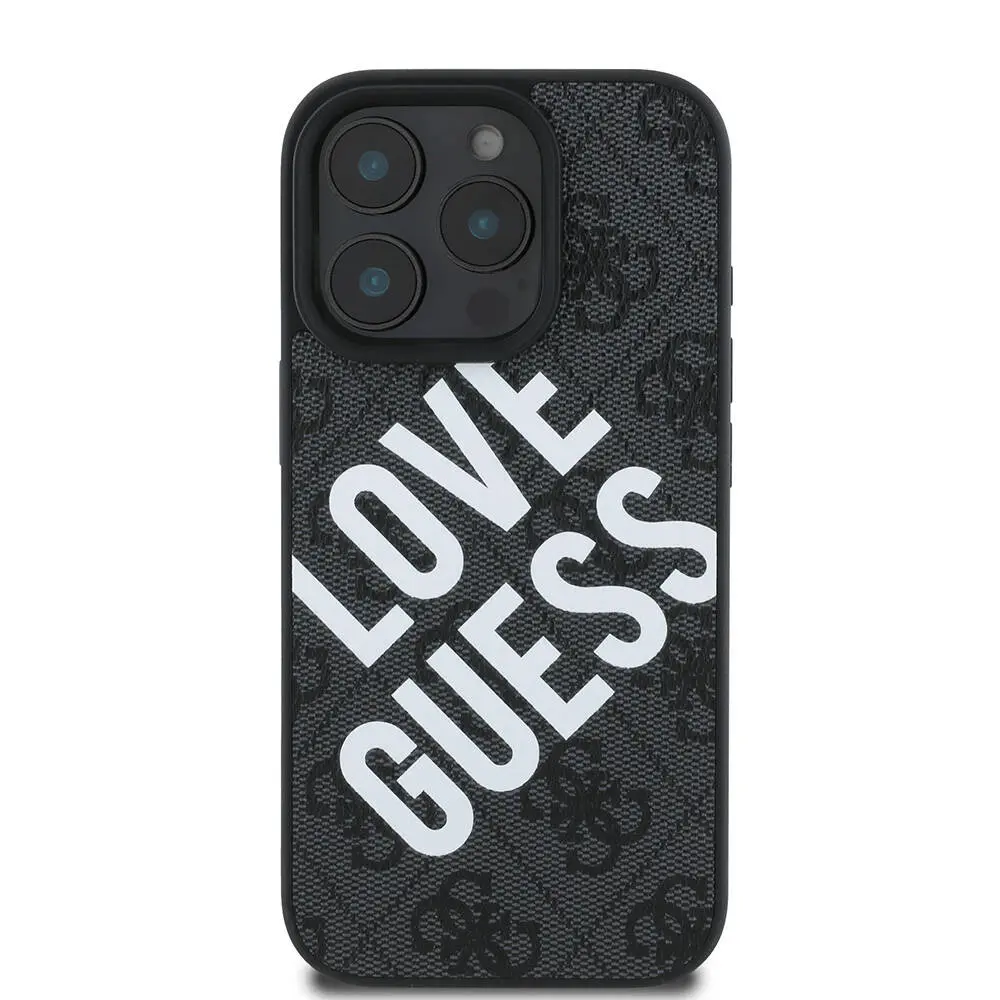 iPhone 16 Pro Max Kılıf, Lisanslı Guess Big Love Tasarım - Guess