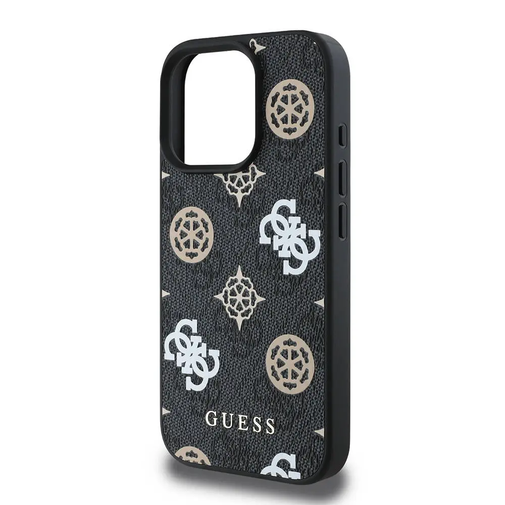 iPhone 16 Pro Max MagSafe Uyumlu 4G Desenli Kılıf - Guess Peony