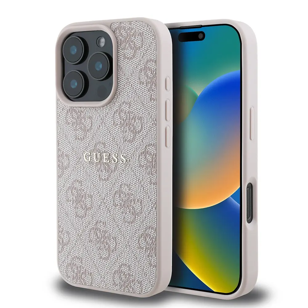 iPhone 16 Pro Max MagSafe Uyumlu 4G Desenli Kılıf - Guess