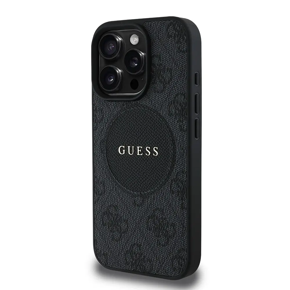 iPhone 16 Pro Max MagSafe Uyumlu Kılıf - Guess Circle Classic