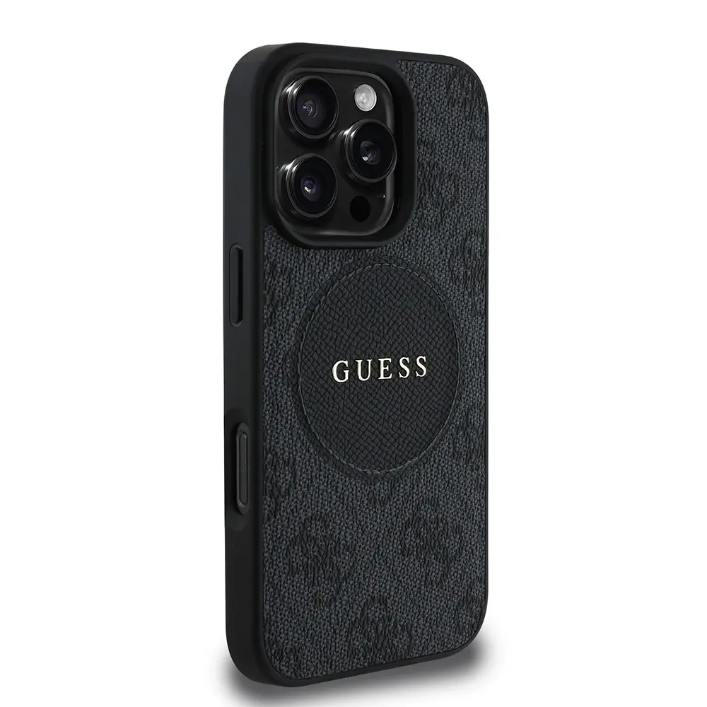 iPhone 16 Pro Max MagSafe Uyumlu Kılıf - Guess Circle Classic