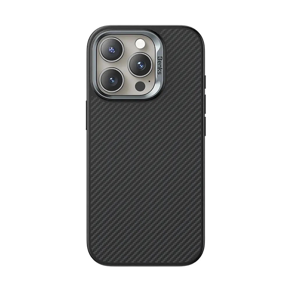 iPhone 16 Pro Max MagSafe Uyumlu Kevlar Kılıf - Benks Hybrid ArmorPro