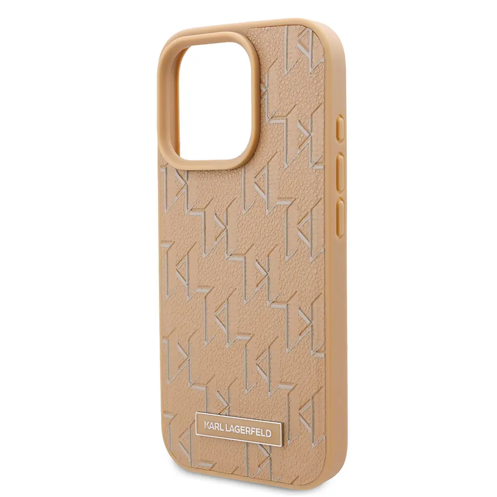 iPhone 16 Pro Max MagSafe Uyumlu Kılıf - Karl Lagerfeld KL Hot Stamp
