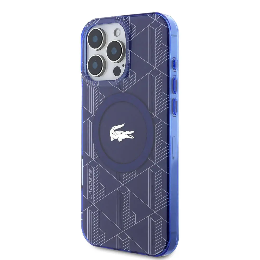 iPhone 16 Pro Max MagSafe Uyumlu IML Baskılı Kılıf - Lacoste Lisanslı