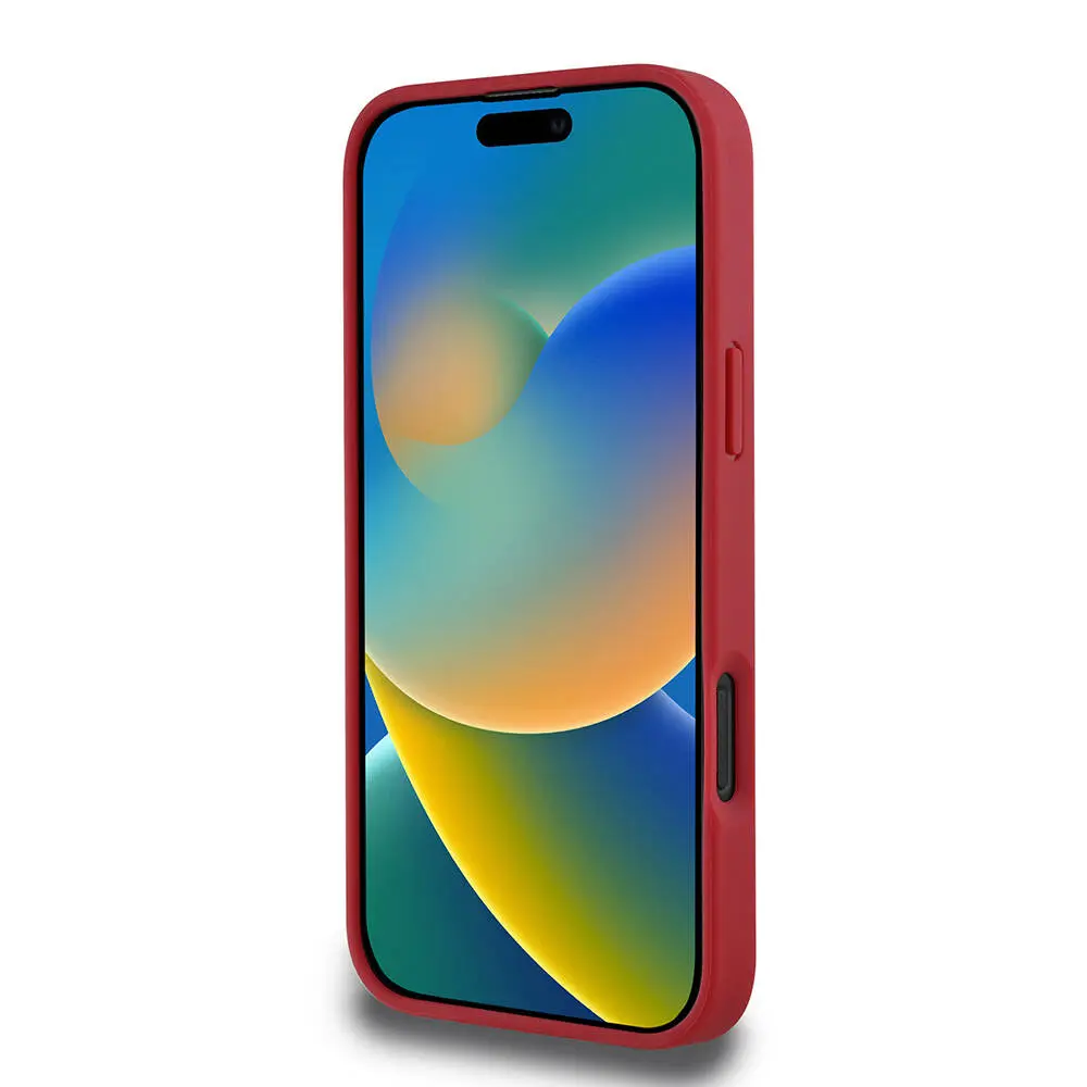 iPhone 16 Pro Max Lacoste Lisanslı PU Pike Desenli Kılıf