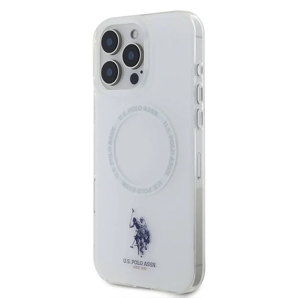 iPhone 16 Pro Max MagSafe Uyumlu Ring Kapak - U.S. Polo Assn. Lisanslı