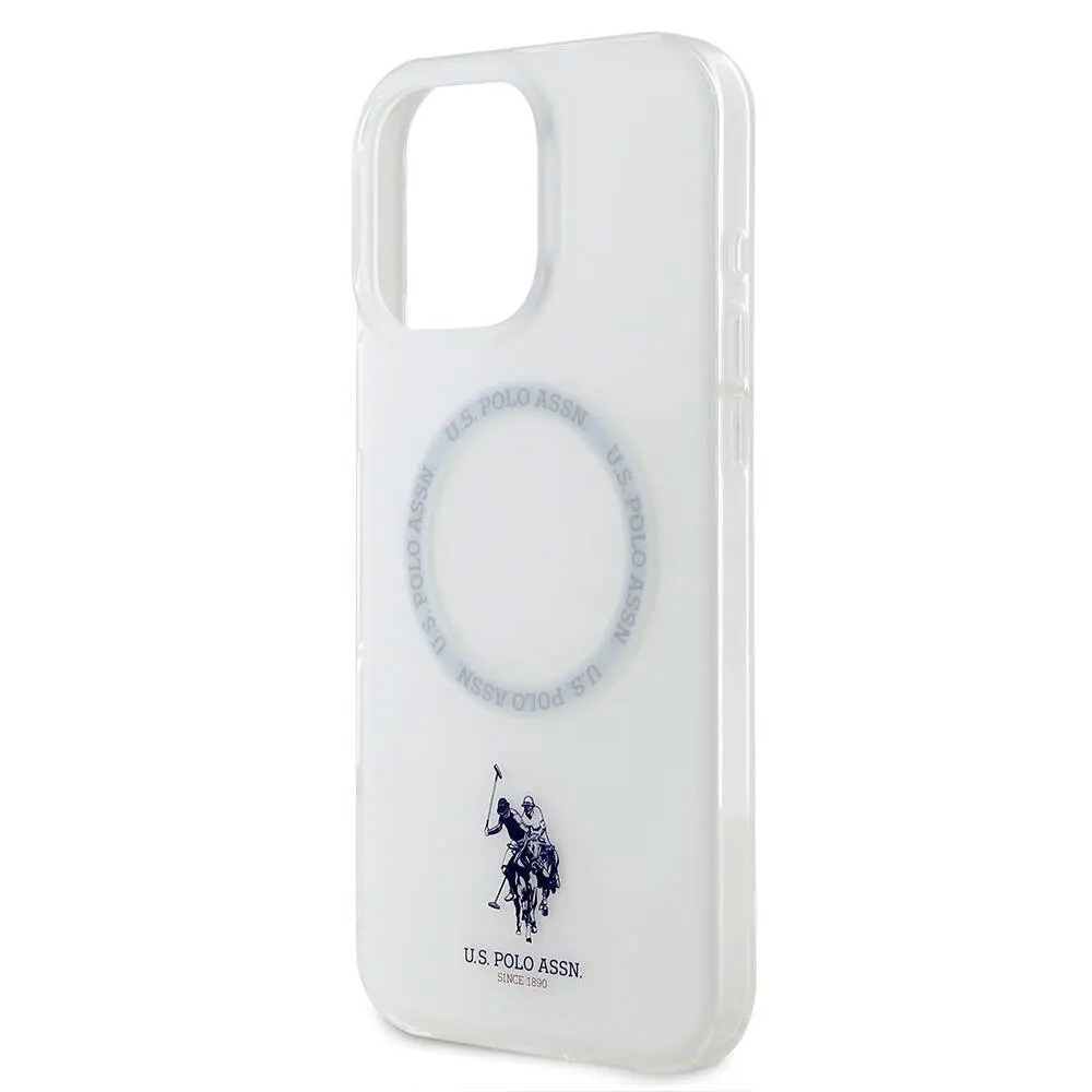 iPhone 16 Pro Max MagSafe Uyumlu Ring Kapak - U.S. Polo Assn. Lisanslı