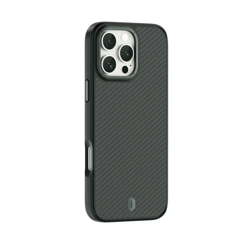 iPhone 16 Pro Max MagSafe Uyumlu Aramid Fiber Kılıf - Wiwu DCC-205