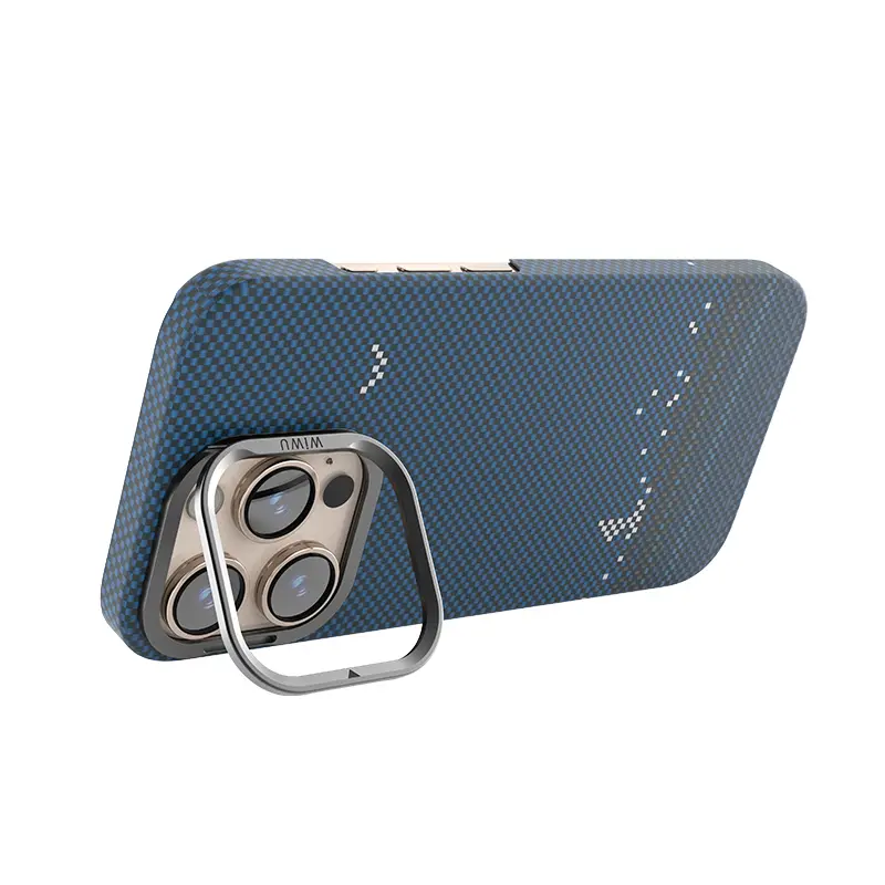 iPhone 16 Pro Max MagSafe Uyumlu Kamera Standlı Kılıf - Wiwu DCC-209