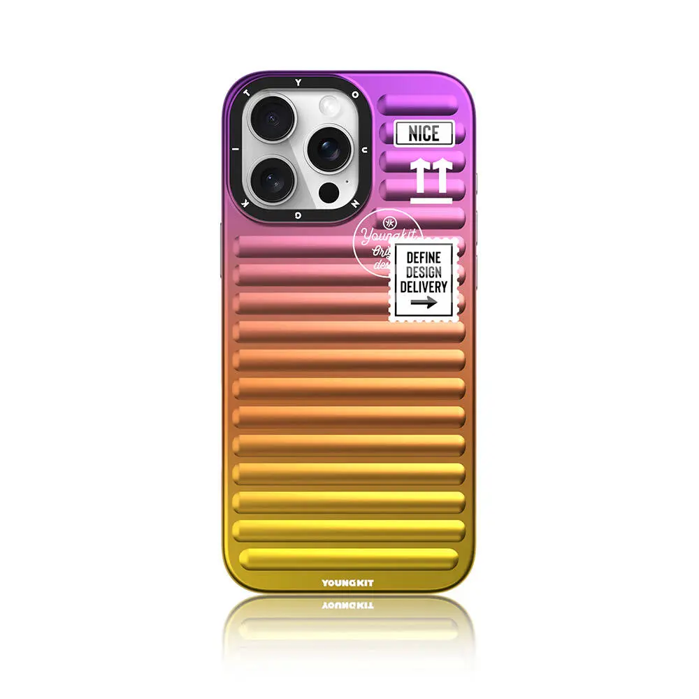 iPhone 16 Pro Max Kılıf, Renk Geçişli Tasarım - YoungKit The Secret Color