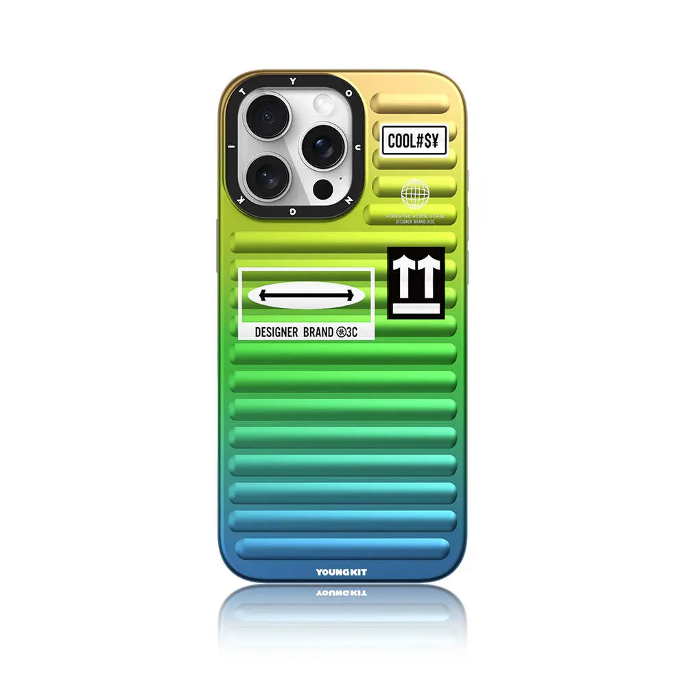 iPhone 16 Pro Max Kılıf, Renk Geçişli Tasarım - YoungKit The Secret Color