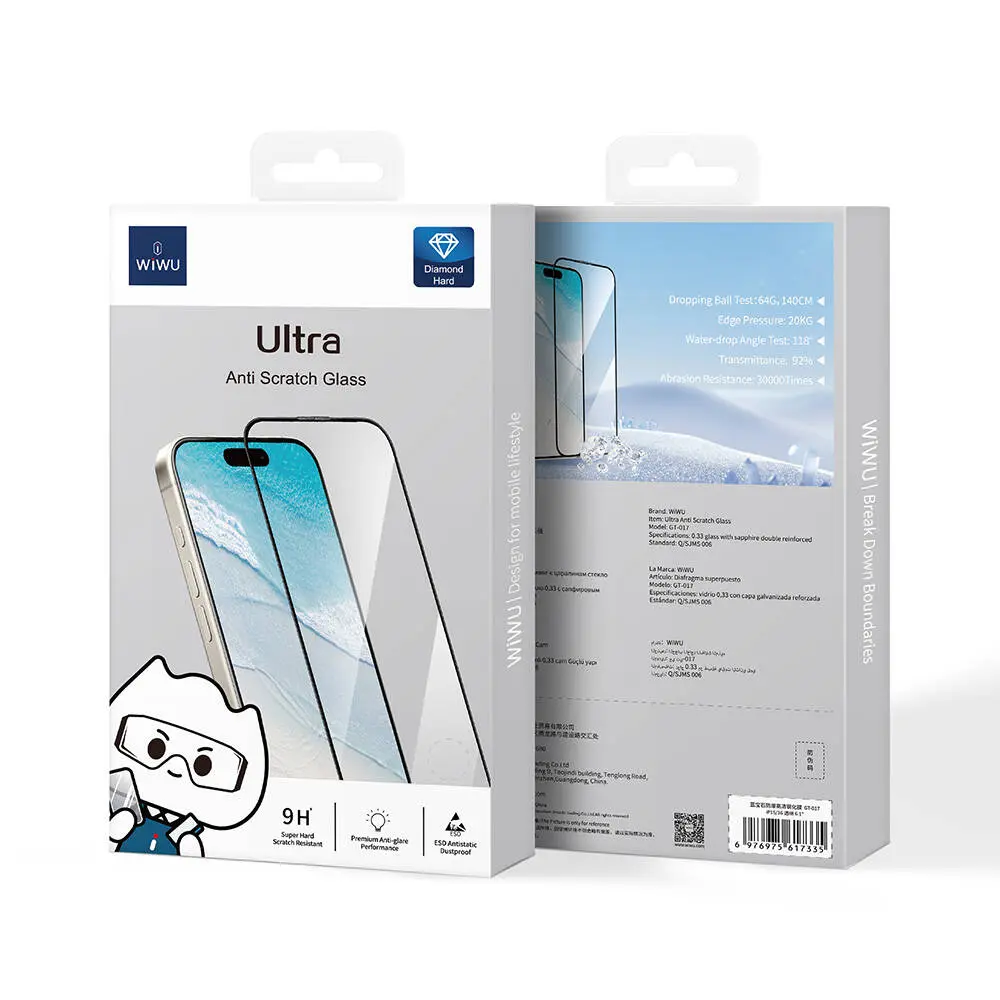 iPhone 16 Pro Max Temperli Cam Ekran Koruyucu - Wiwu GT-017