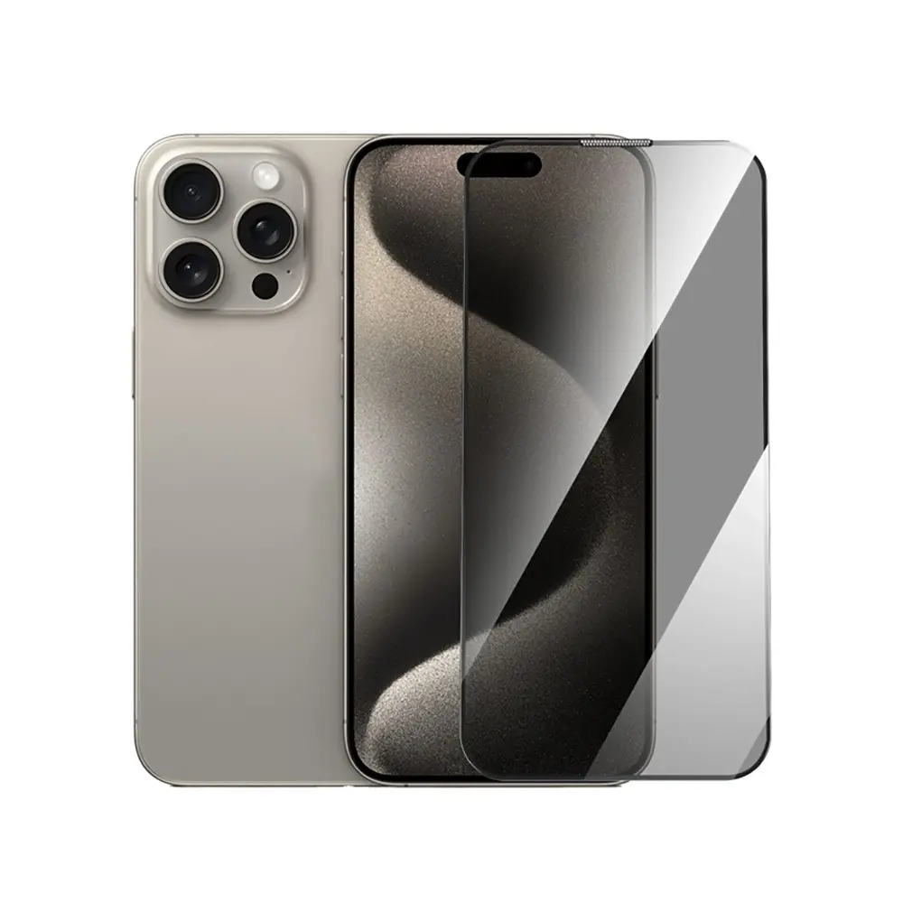 iPhone 16 Pro Max Privacy Ekran Koruyucu Film - Wiwu GT-021 Titan Guard