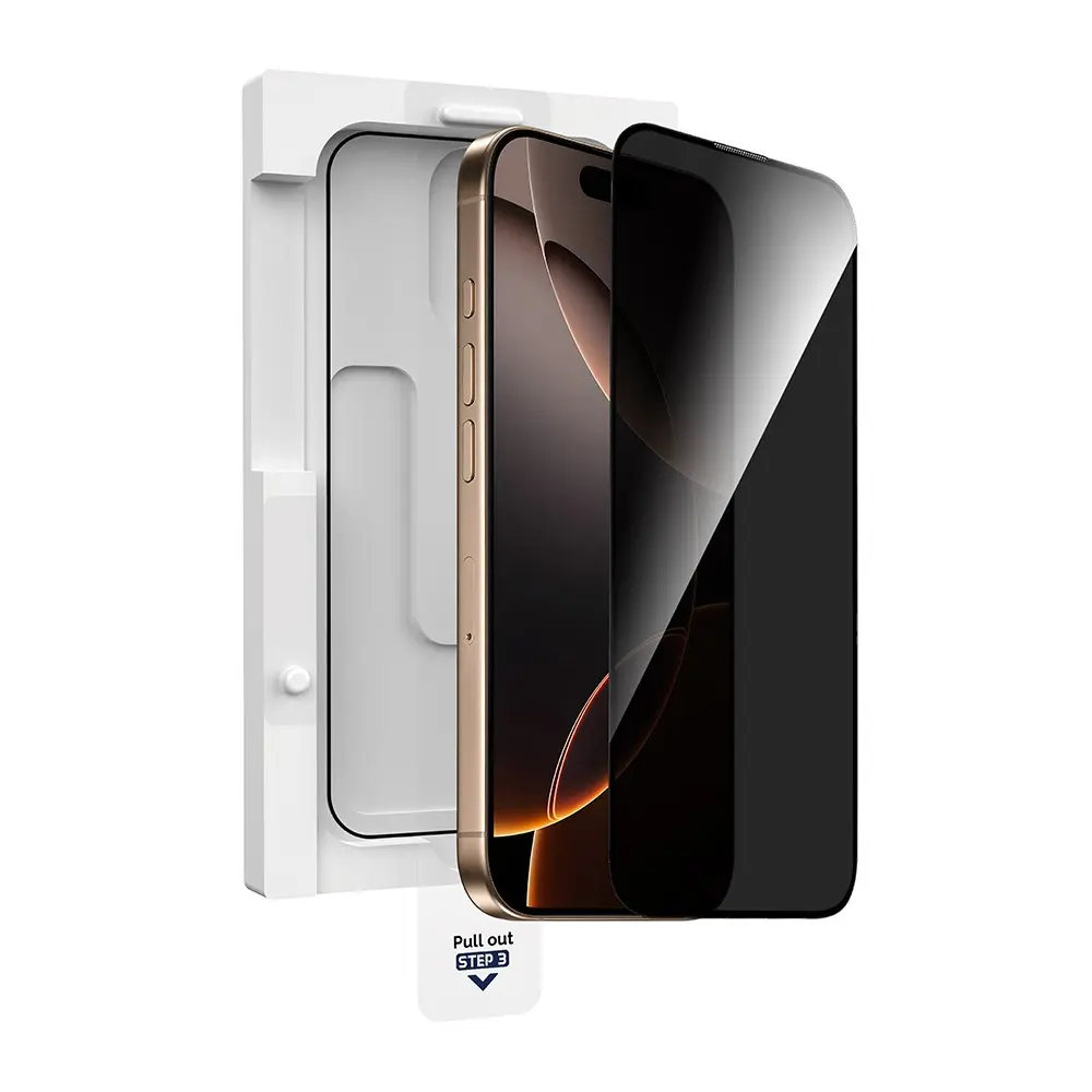 iPhone 16 Pro Max Privacy Ekran Koruyucu Film - Wiwu GT-021 Titan Guard