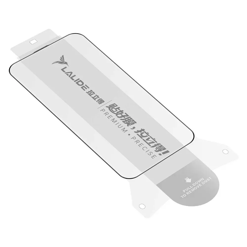 iPhone 16 Pro Max 3D Kavisli Temperli Cam Ekran Koruyucu - Wiwu LLD301