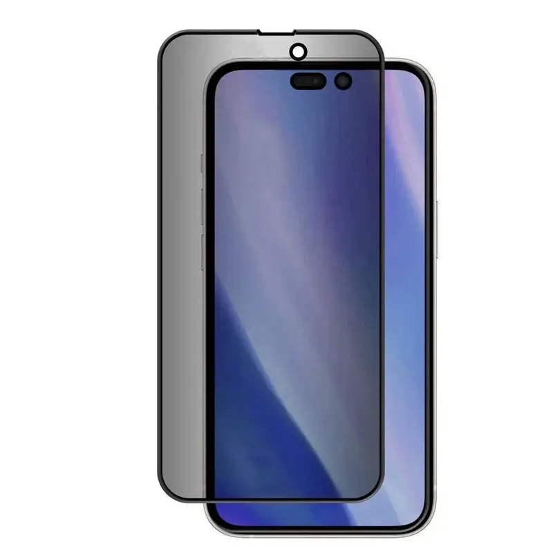 iPhone 16 Pro Max Gizlilik Cam Ekran Koruyucu - Zore Kor Privacy