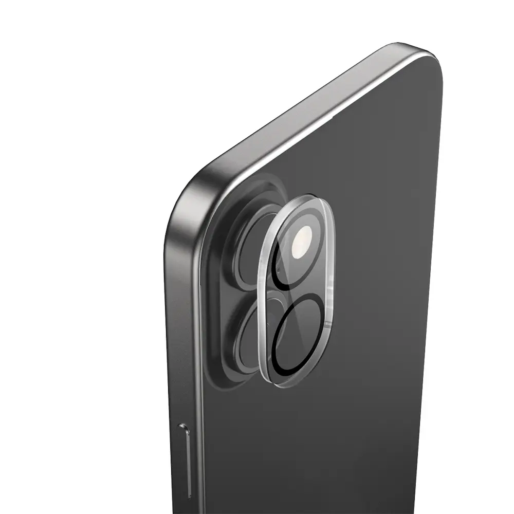 iPhone 16 Kamera Lens Koruyucu, Şeffaf ve Ultra İnce - Raptic Glass