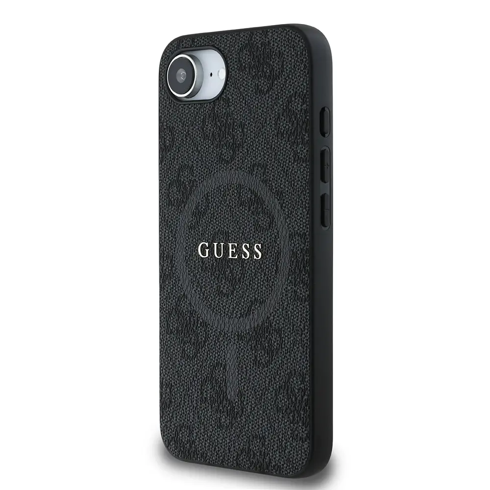iPhone 16e MagSafe Uyumlu 4G Desenli Kılıf - Guess Halkalı
