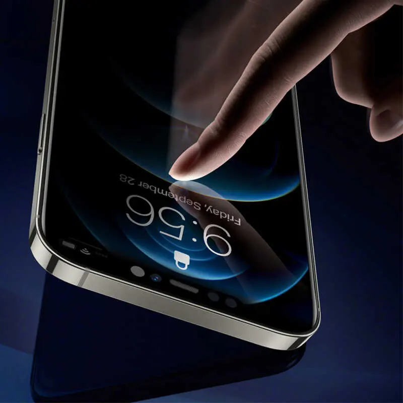 iPhone 16e iPrivacy Temperli Ekran Koruyucu - Wiwu Easy Install