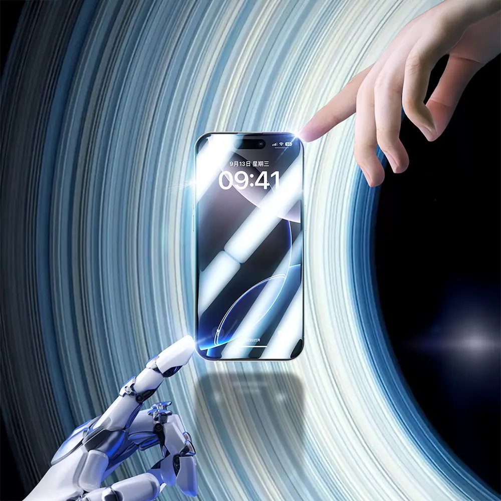 iPhone 17 Air Mat Oyun Ekran Koruyucu + Uygulama Aparatı - Benks JoyTouch