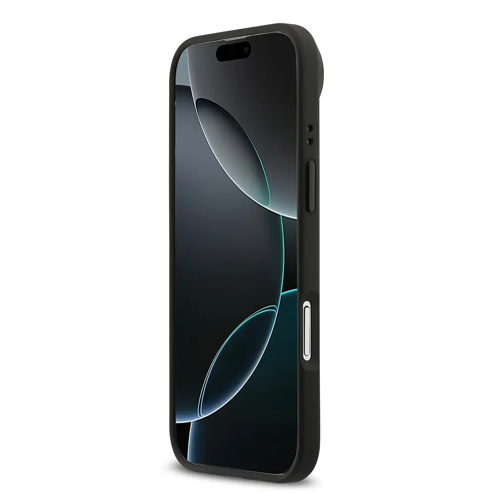 Apple iPhone 17 Air Kılıf BMW Orjinal Lisanslı M-safe Şarj Özellikli Karbon Fiber Metal Logolu Kapak