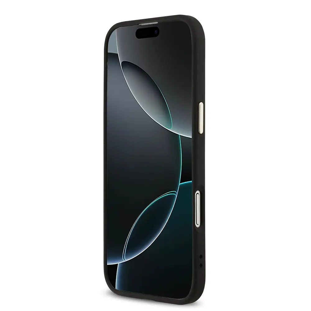 iPhone 17 Air Guess Lisanslı Gold Kamera Çerçeveli 4G Desenli Kılıf