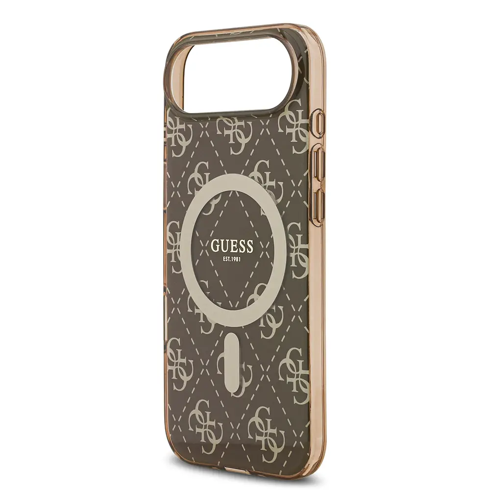 iPhone 17 Air MagSafe Uyumlu IML Baskılı Kılıf - Guess 4G Logolu
