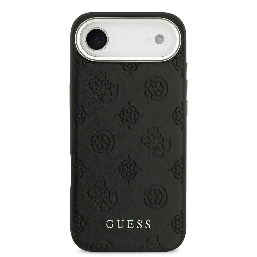 iPhone 17 Air MagSafe Uyumlu PU Deri Kılıf - Guess Peony