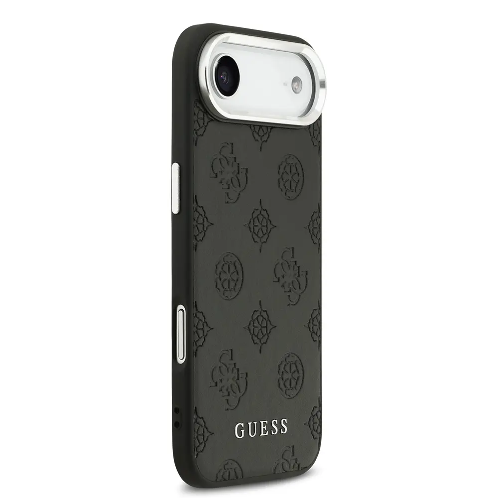 iPhone 17 Air MagSafe Uyumlu PU Deri Kılıf - Guess Peony