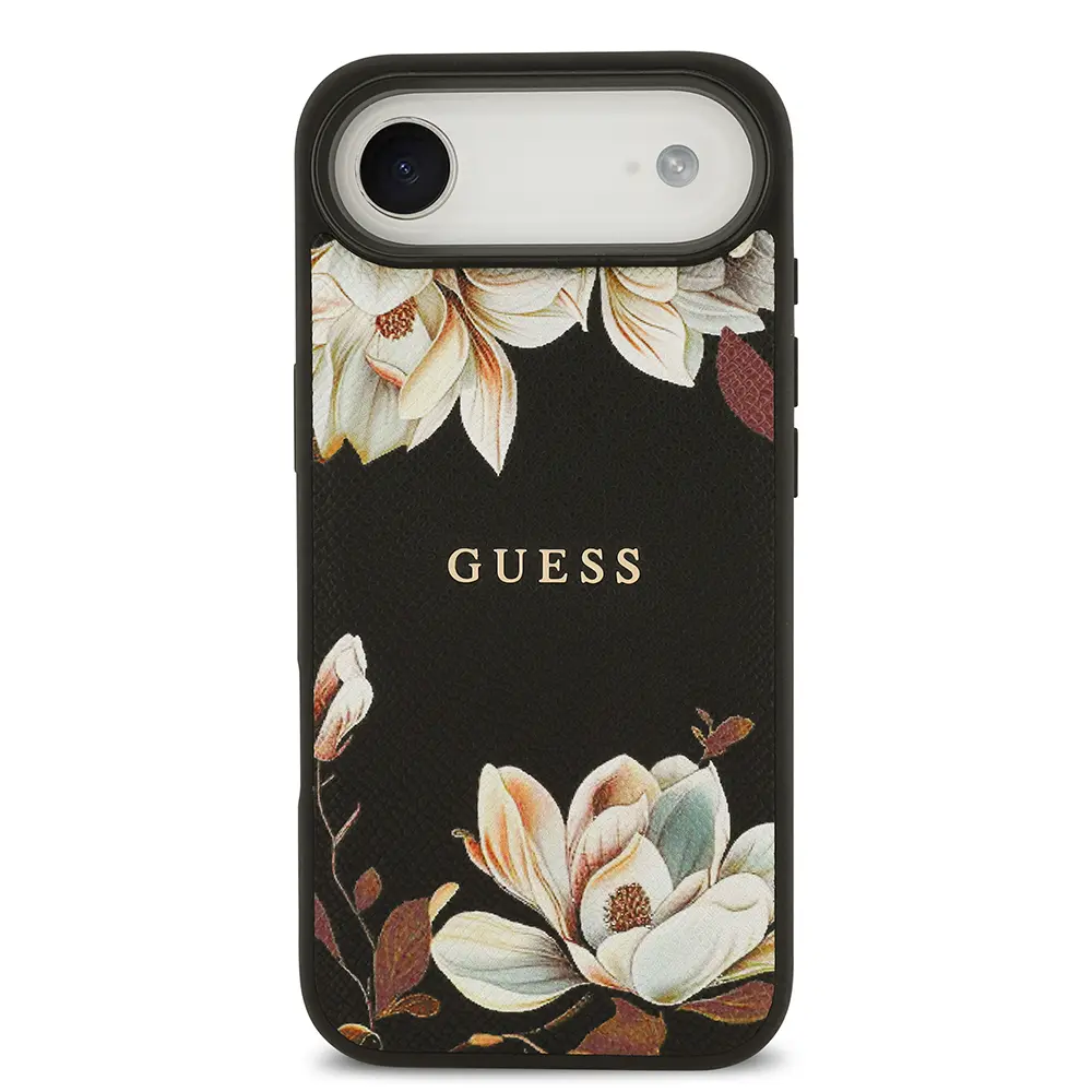 iPhone 17 Air MagSafe Uyumlu Çiçek Tasarımlı Kılıf - Guess Lisanslı