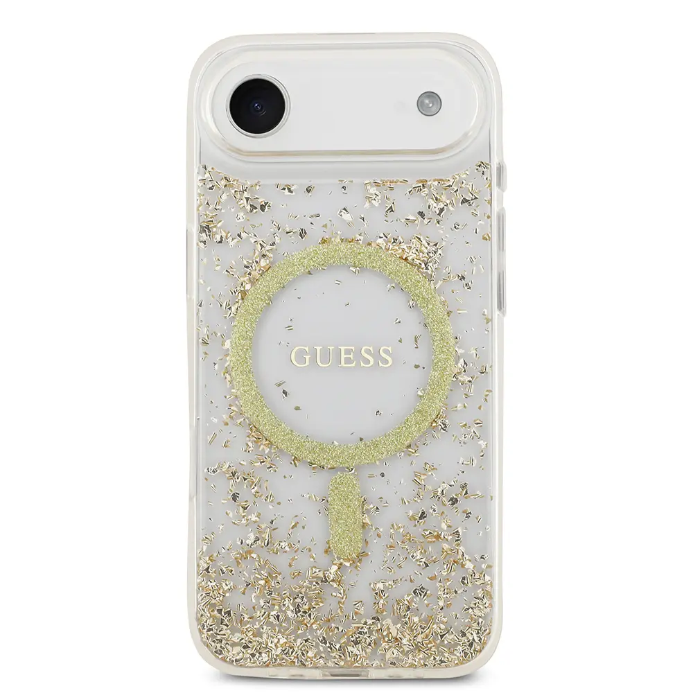 iPhone 17 Air MagSafe Uyumlu Şeffaf Kılıf - Guess Lisanslı