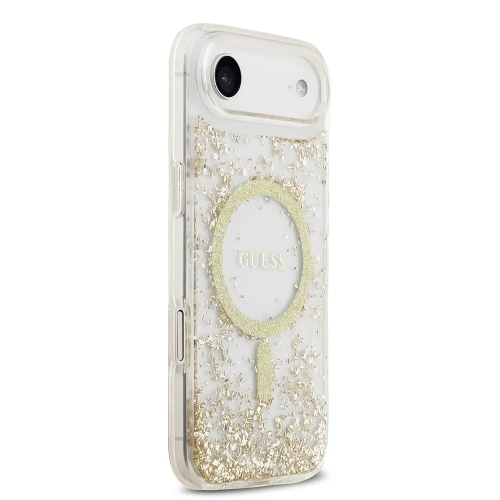 iPhone 17 Air MagSafe Uyumlu Şeffaf Kılıf - Guess Lisanslı