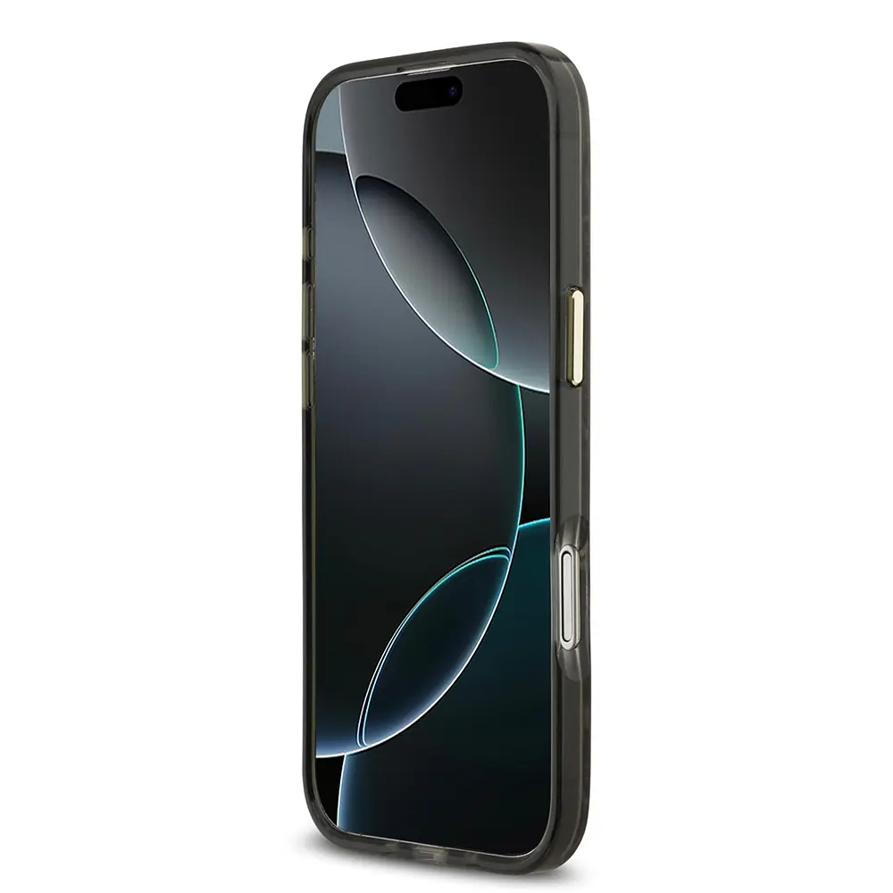 Apple iPhone 17 Air Kılıf Guess Orjinal Lisanslı M-safe Şarj Özellikli Yazı Logolu Python Desenli Kapak