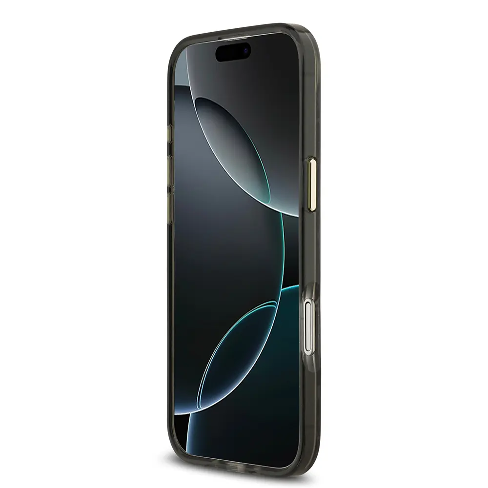 Apple iPhone 17 Air Kılıf Guess Orjinal Lisanslı M-safe Şarj Özellikli Yazı Logolu Python Desenli Kapak