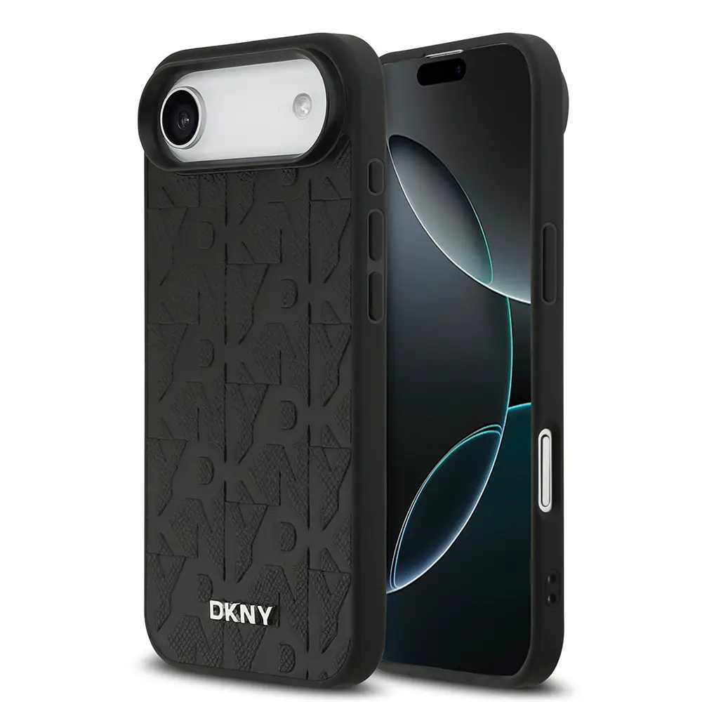 iPhone 17 Air MagSafe Uyumlu 3D Grid Desenli Kılıf - DKNY