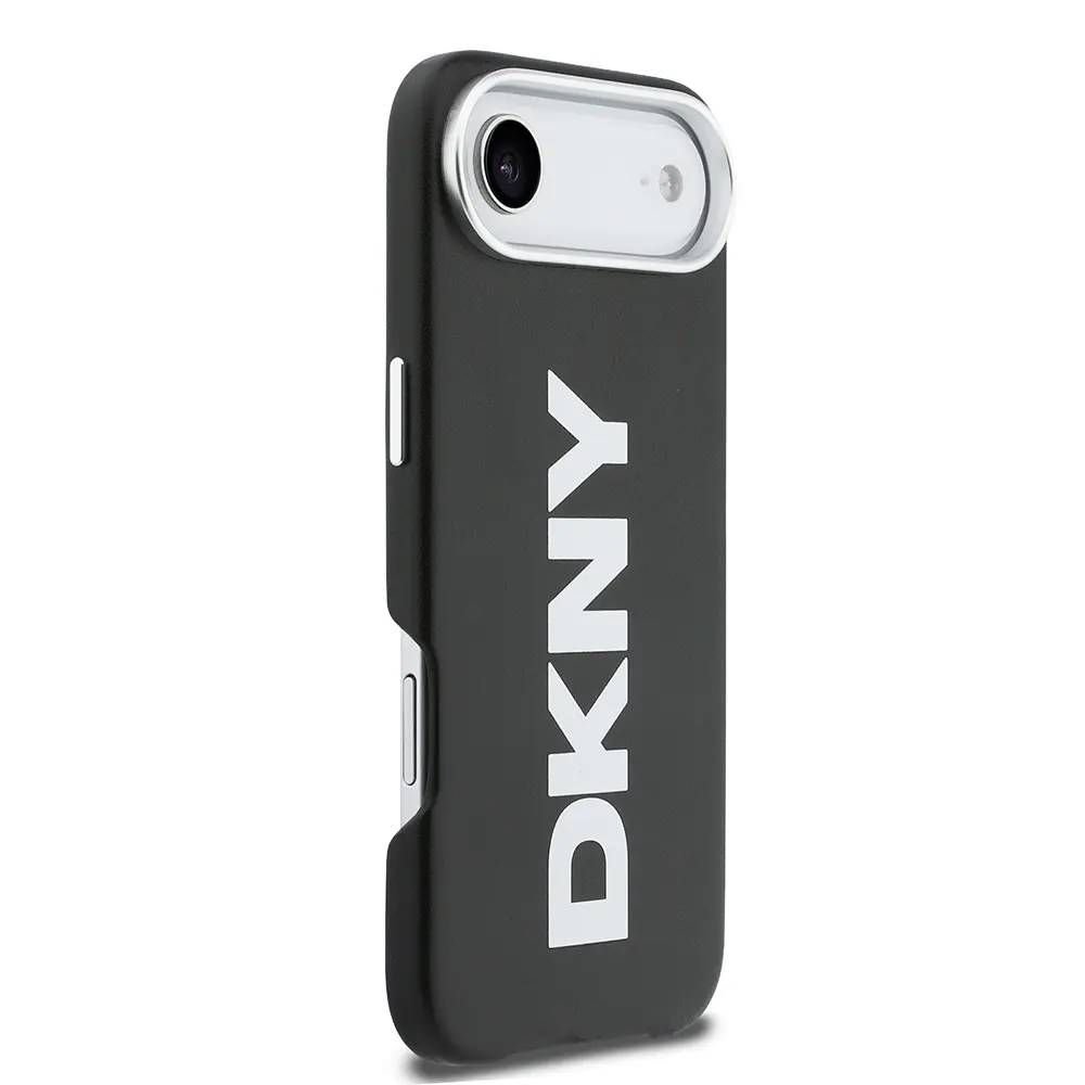 iPhone 17 Air MagSafe Uyumlu PU Kılıf - DKNY Büyük Dikey Logolu