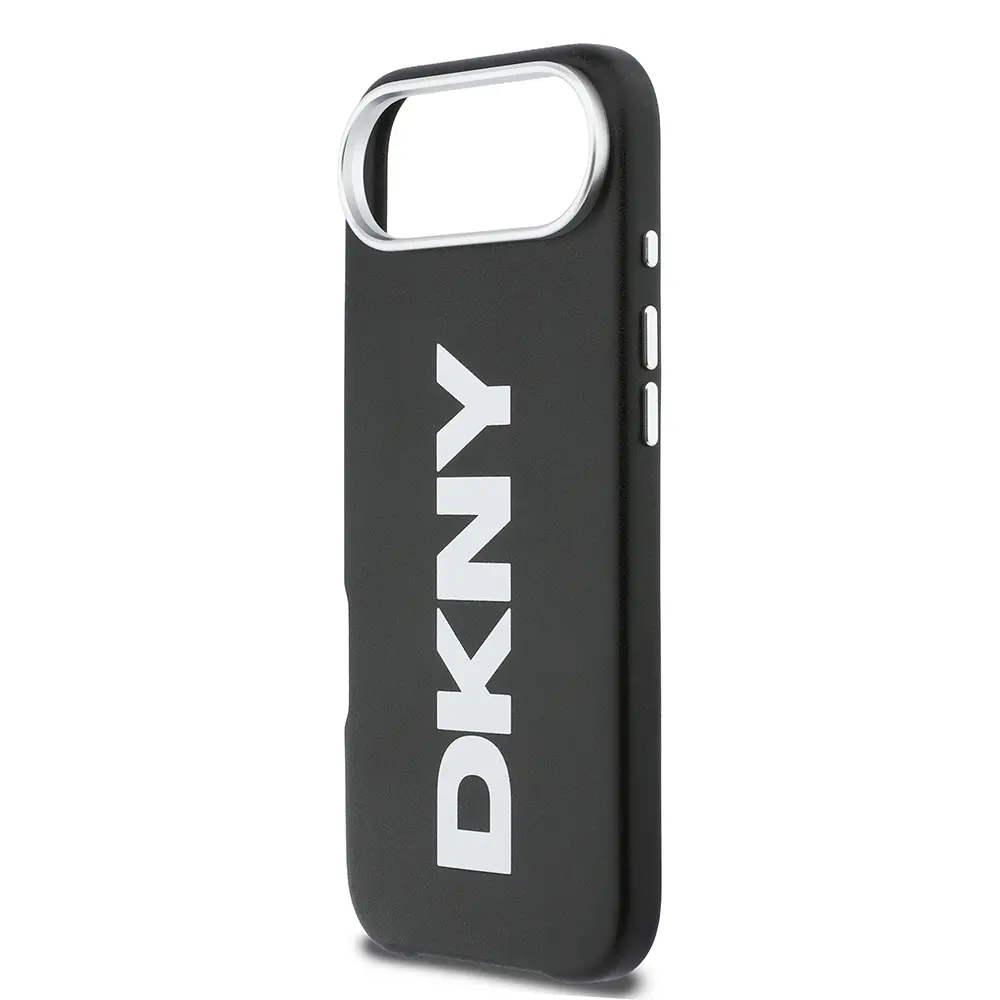 iPhone 17 Air MagSafe Uyumlu PU Kılıf - DKNY Büyük Dikey Logolu