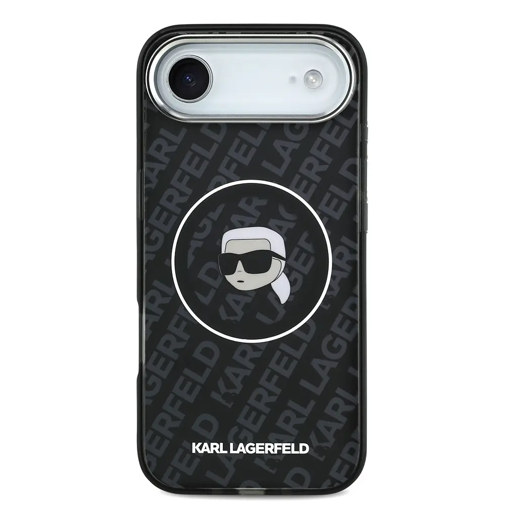 iPhone 17 Air Kılıf, Lisanslı IML Baskılı KL Heads Kapak - Karl Lagerfeld