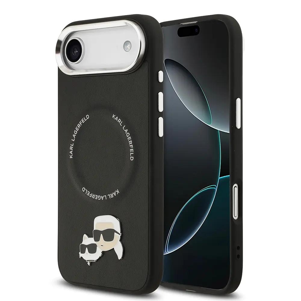 iPhone 17 Air MagSafe Uyumlu PU Deri Kılıf - Karl Lagerfeld K&C
