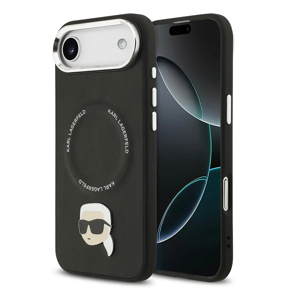 iPhone 17 Air MagSafe Uyumlu PU Deri Kılıf - Karl Lagerfeld